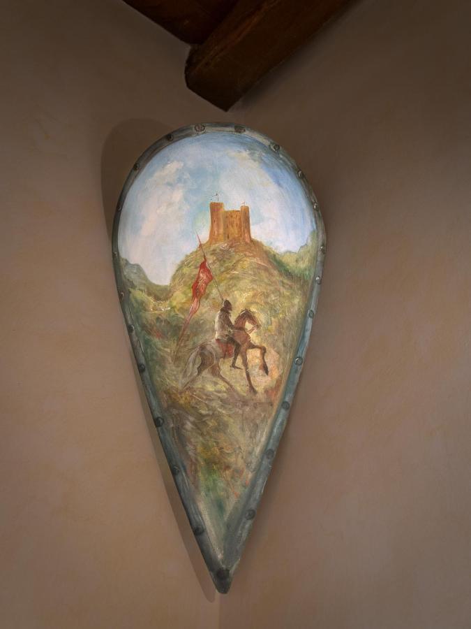 Вилла Castello Di Pupaggi Sellano Экстерьер фото